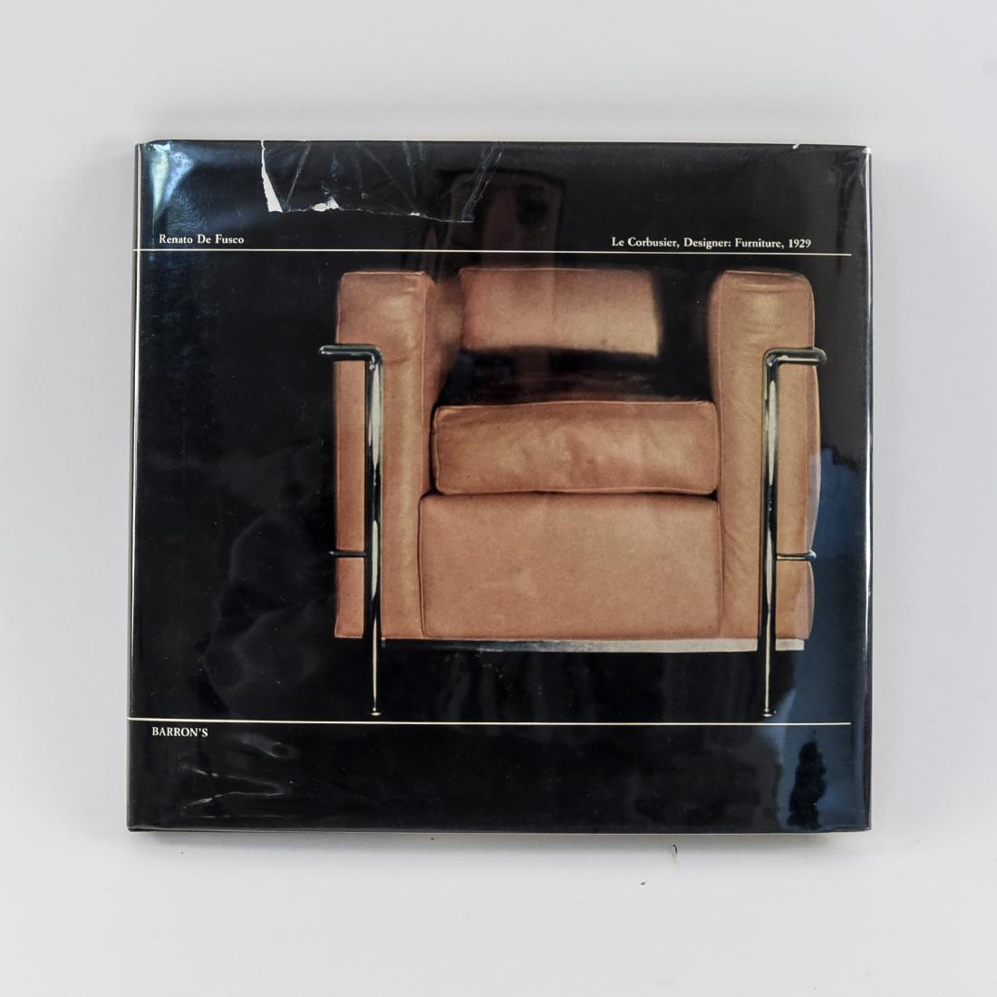 "LE CORBUSIER, DESIGNER, FURNITURE, 1929" BOOK: Dimensions: H 9" x W 9.75"Condition: Used.