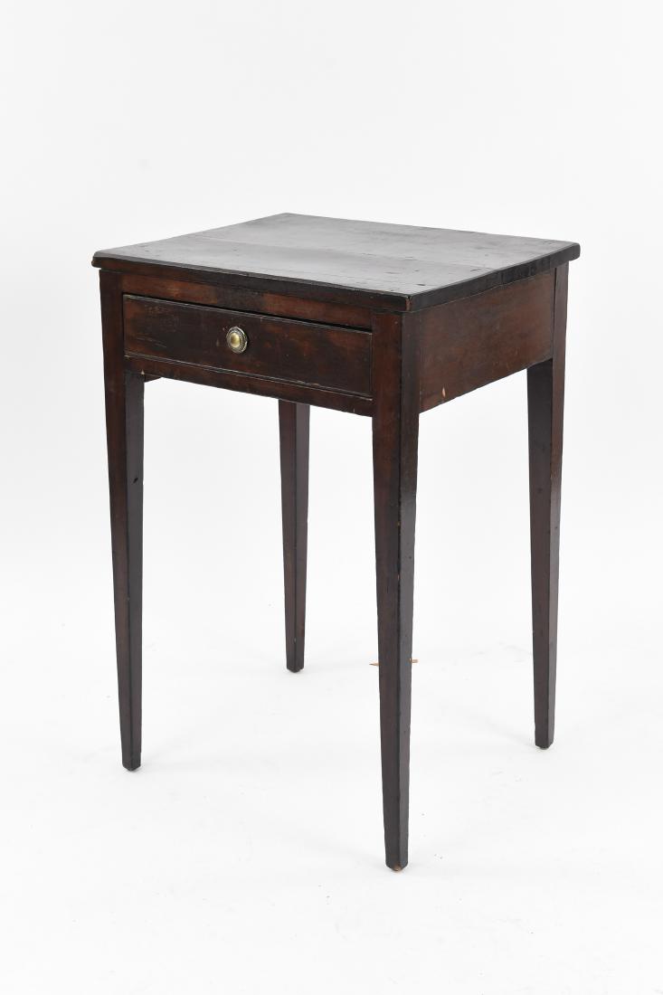 19TH C. ONE DRAWER SIDE TABLE (1 of 10)