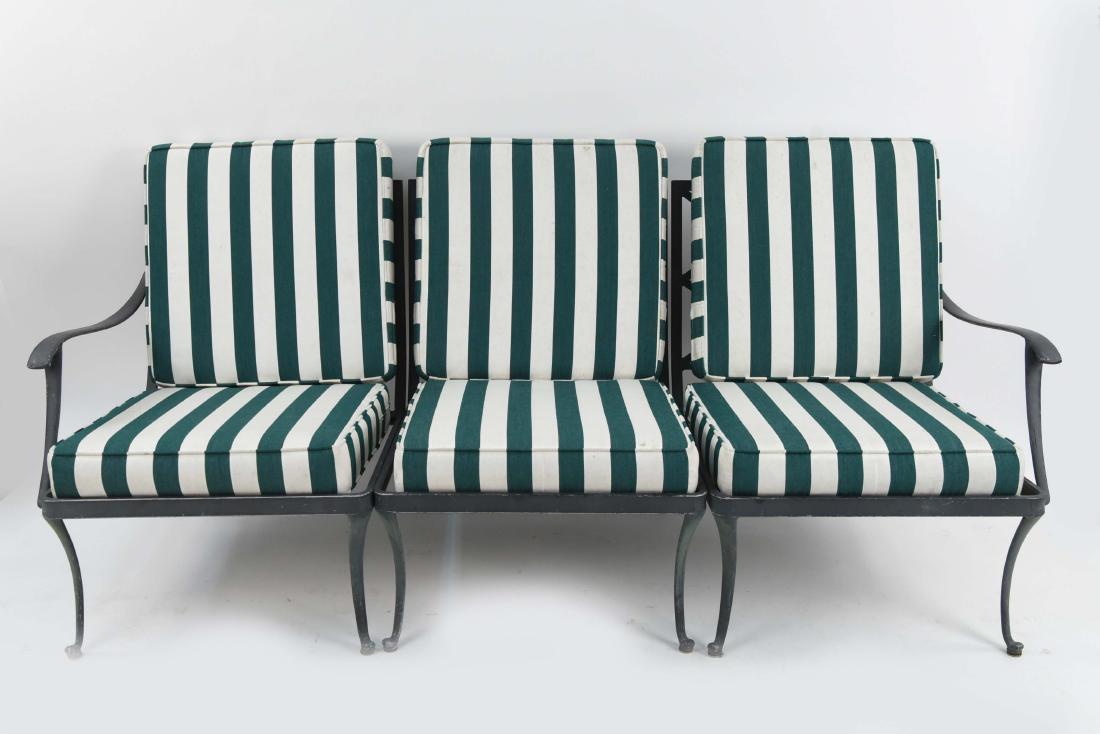 (3) IRON OUTDOOR TRIPLE SEAT SOFA (1 of 11)