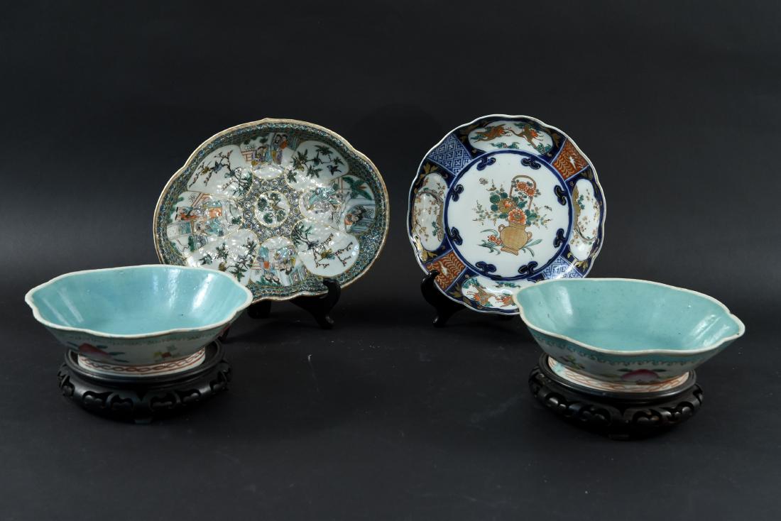 CHINESE PORCELAIN CERAMICS GROUPING (1 of 10)