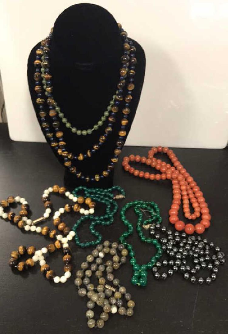 NECKLACE GROUPING INCLUDING STONES (1 of 8)