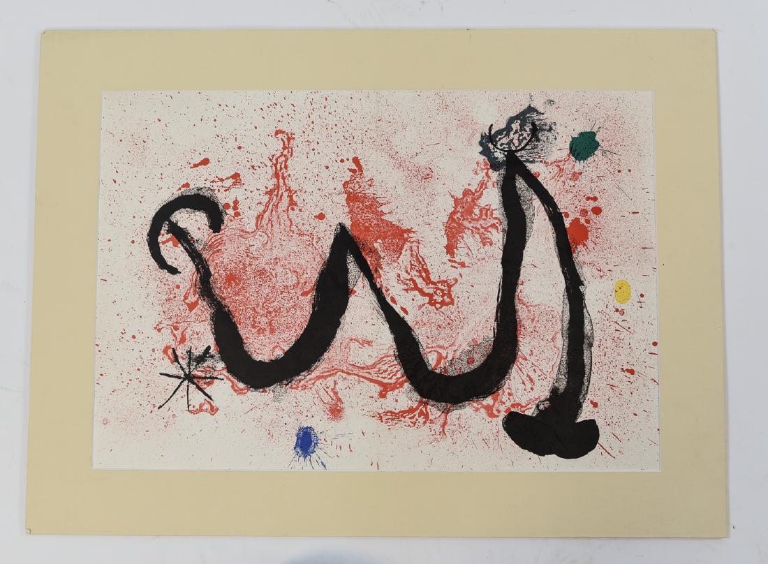 JOAN MIRO (SPAIN 1893-1983) (1 of 8)