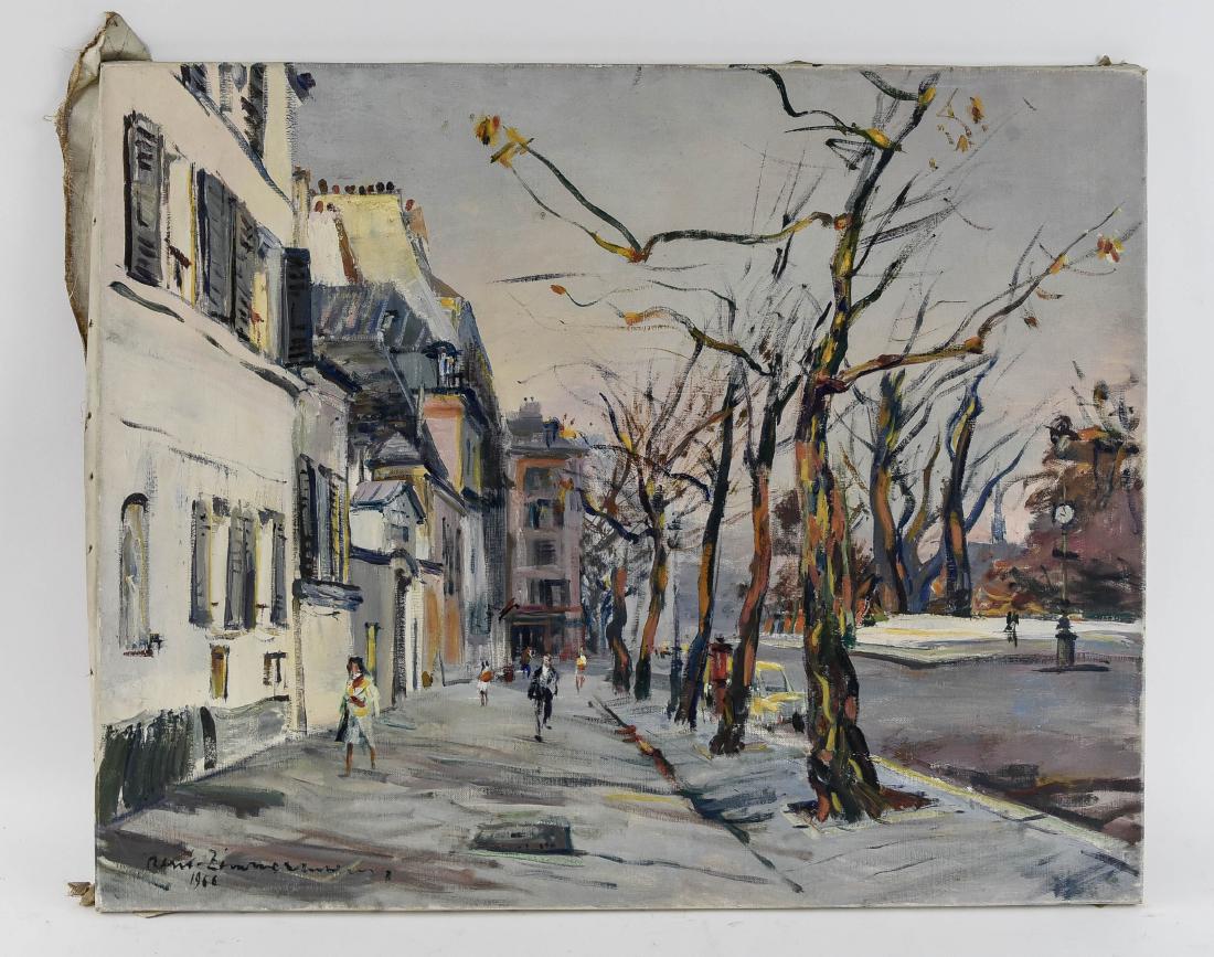 RENE ZIMMERMAN (FRENCH 1904-1991) O/C (1 of 10)