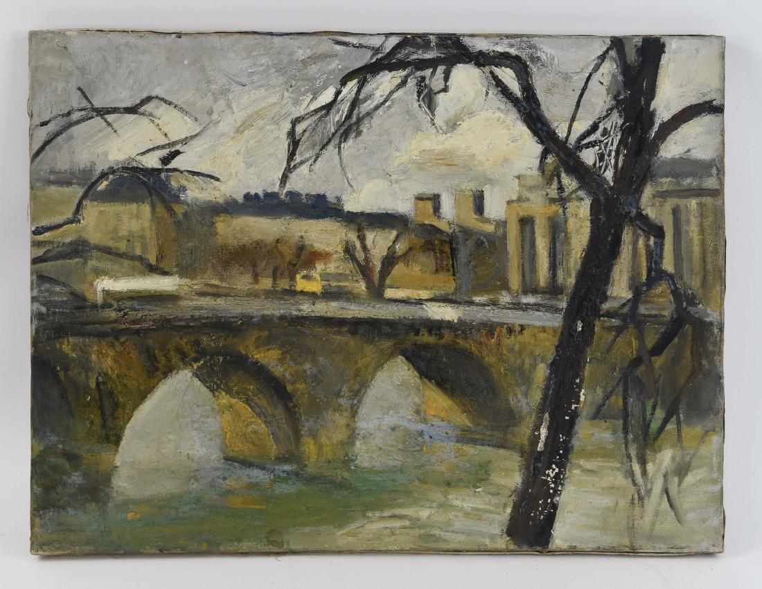 DOUBLE SIDED FRENCH IMPRESSIONIST O/C (1 of 9)