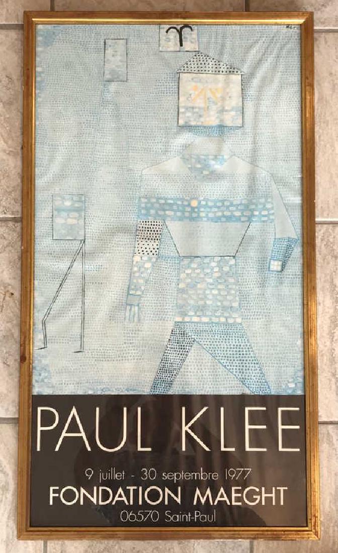 PAUL KLEE 1977 OFFSET POSTER (1 of 7)