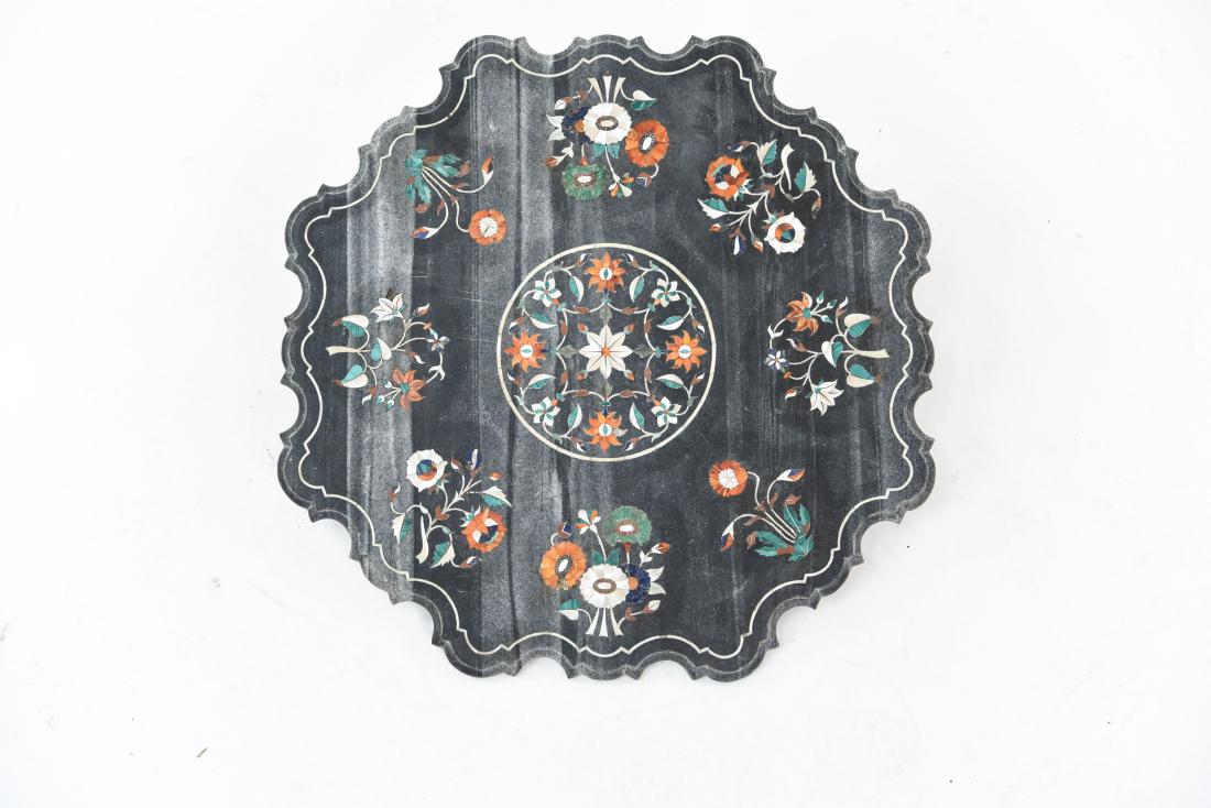 19TH CENTURY INDIAN PIETRA DURA MARBLE TABLE TOP (1 of 7)