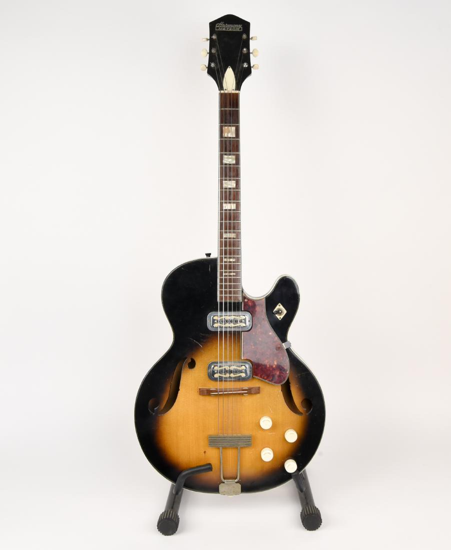 HARMONY METEOR USA HOLLOWBODY ELECTRIC GUITAR (1 of 18)