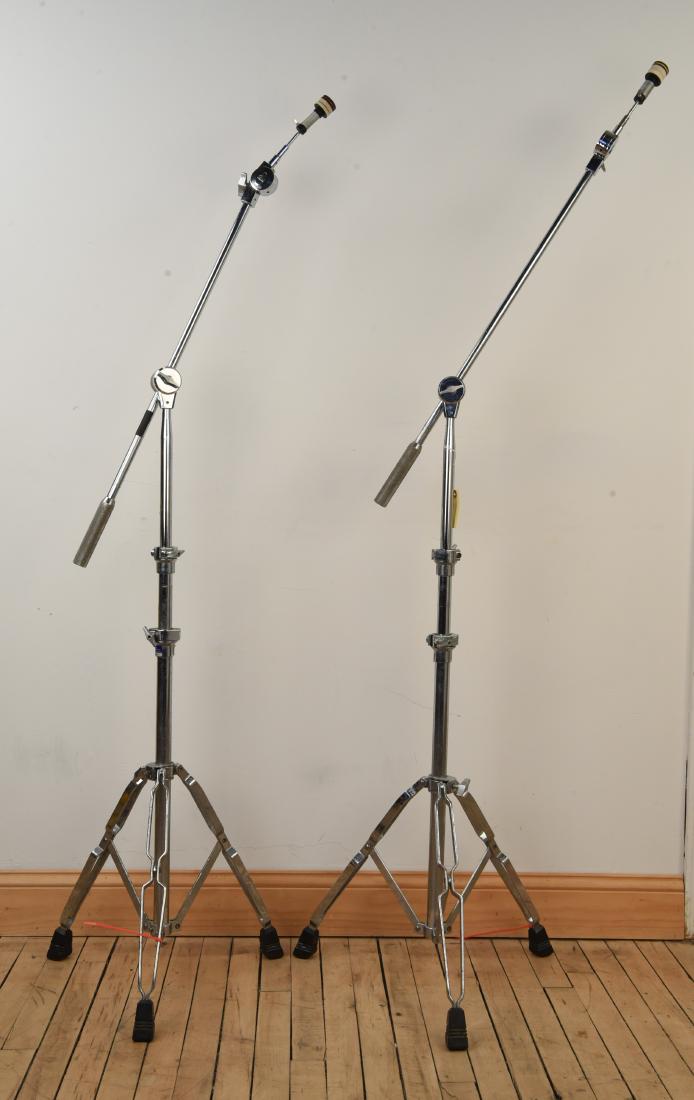 PAIR PEARL SUPER HEAVY DUTY CYMBAL STANDS (1 of 7)