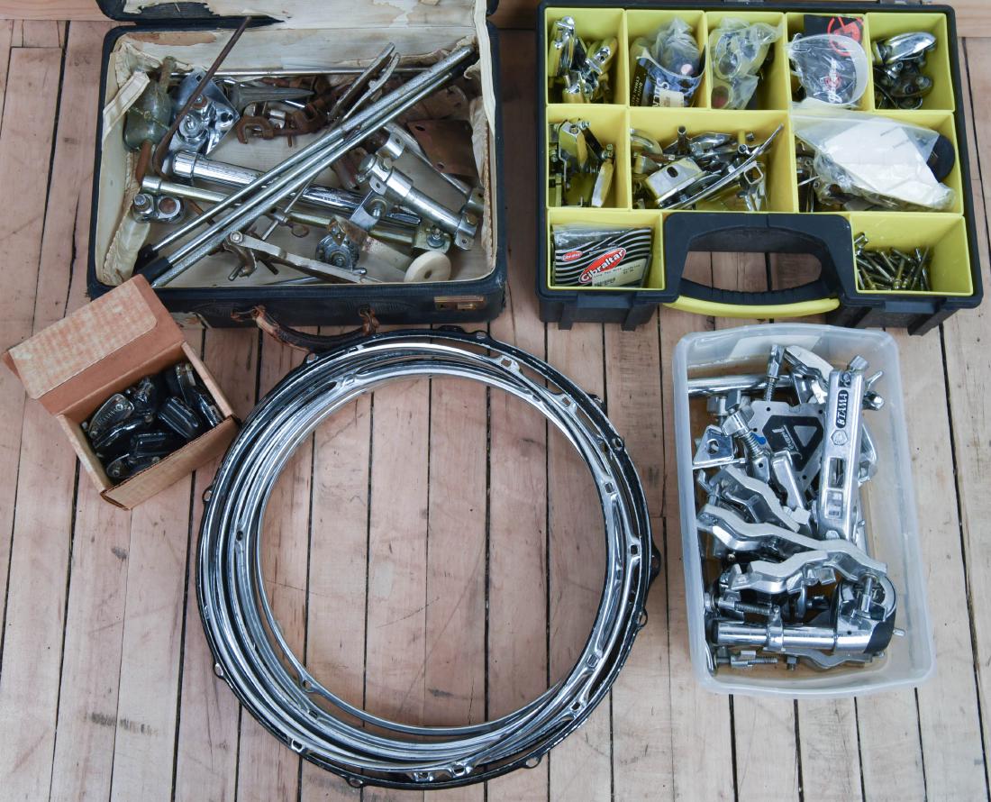 LARGE GROUP OF DRUM HARDWARE (1 of 9)
