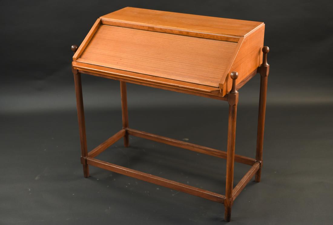 FRATELLI PROSERPIO ROLL TOP WOOD SECRETAIRE DESK (1 of 10)