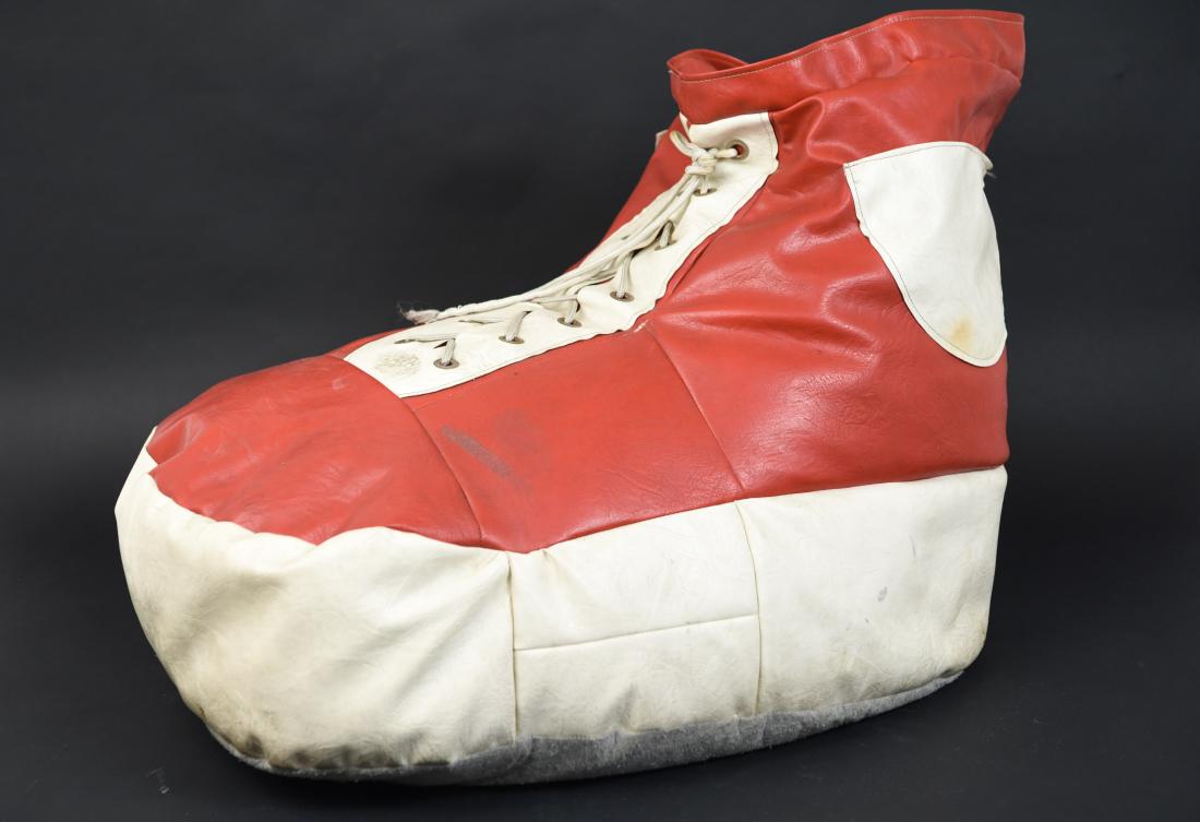 BEAN BAG SNEAKER BY DE SEDE: Dimensions: (Approx.) H 20" x W 31" x D 17" Condition: Some surface discoloration.