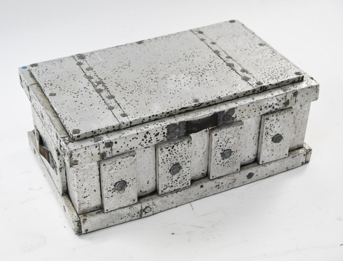 HAND HAMMERED ALUMINUM TRUNK (1 of 18)