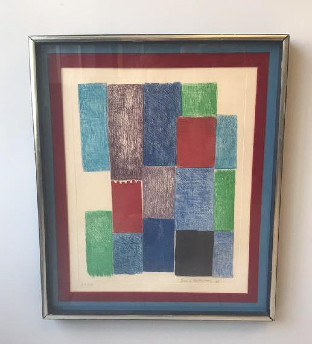 SONIA DELAUNAY SIGNED LITHOGRAPH (1 of 9)