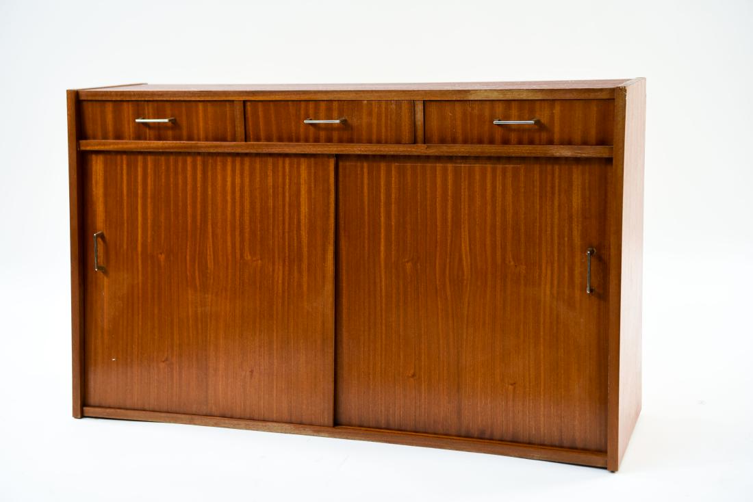 DANISH MID-CENTURY TEAK WALL CABINET (1 of 11)