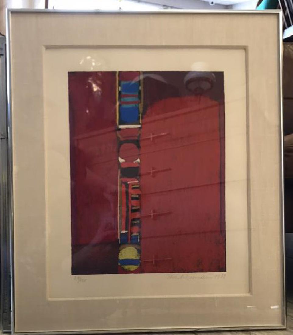 LITHOGRAPH PENCIL SIGNED MAX 1972 (1 of 6)