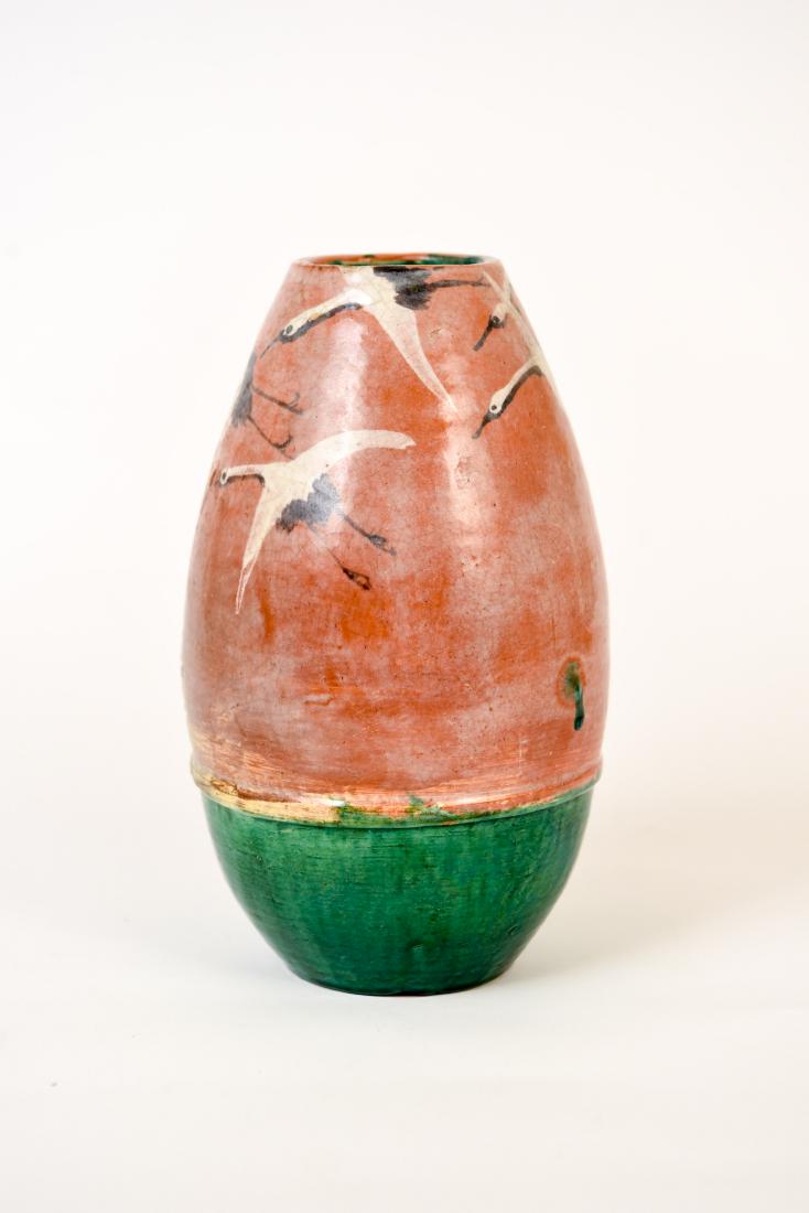 ASIAN CERAMIC VASE (1 of 6)