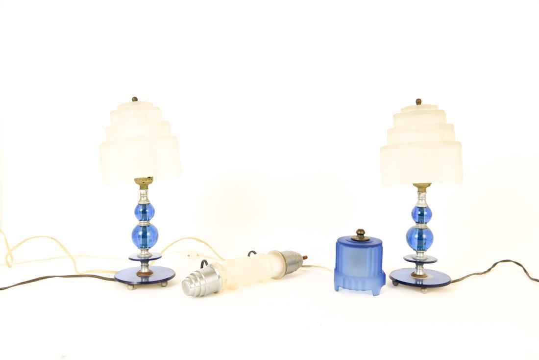 GROUPING OF ART DECO LAMPS (1 of 8)