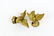 PAIR OF GILT BRONZE ORMOLU DOVES - 6