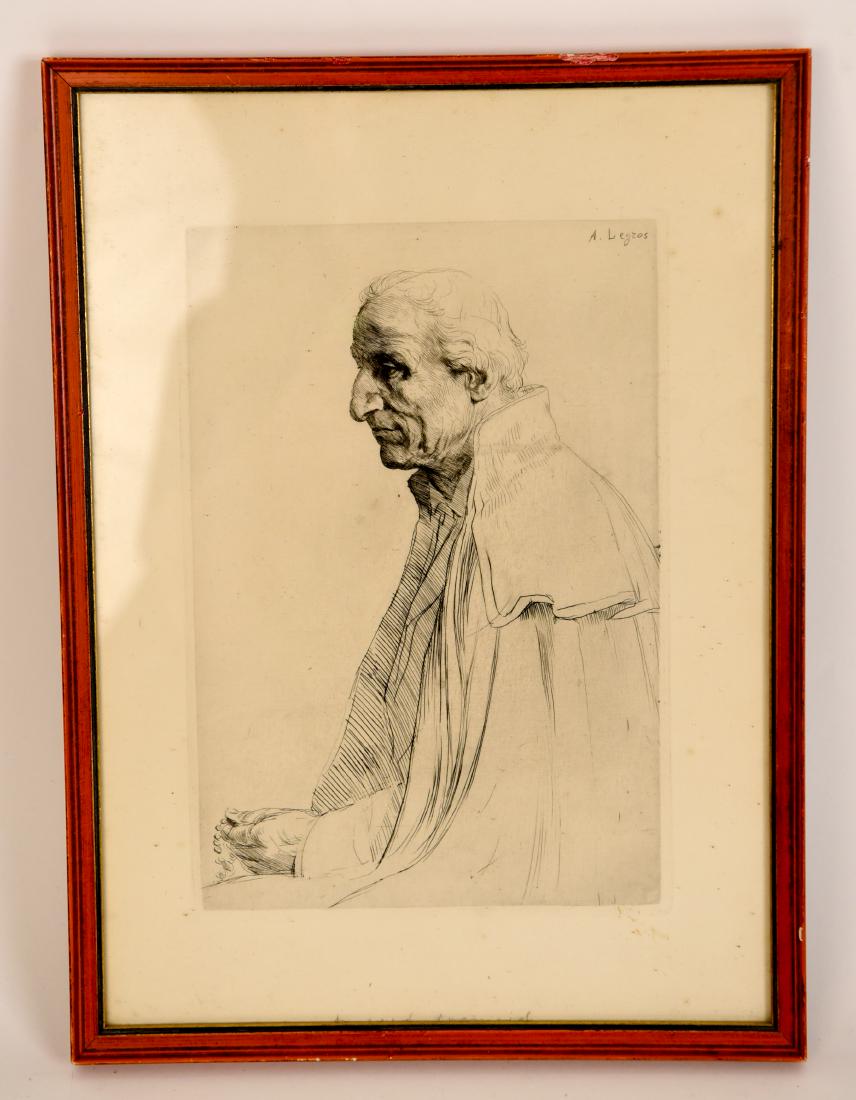 ALPHONSE LEGROS (1837-1911) ETCHING (1 of 7)