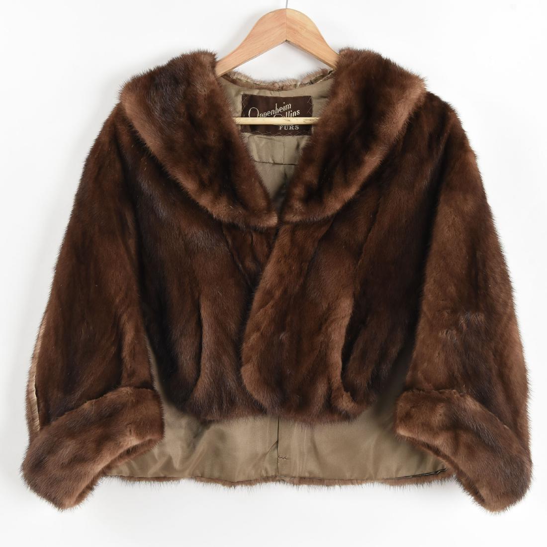 SHORT CROPPED MINK JACKET (1 of 9)