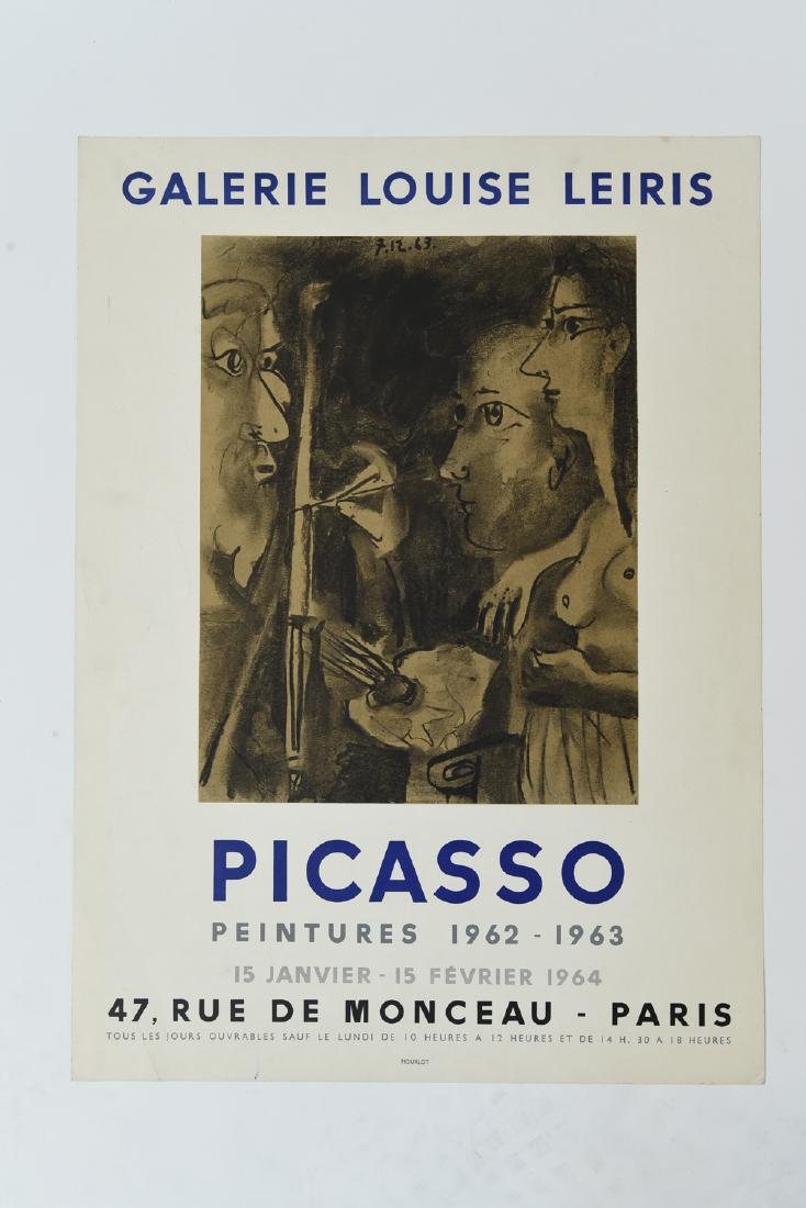 PICASSO LITHO POSTER 1964 GALERIE LOUISE LEIRIS (1 of 8)