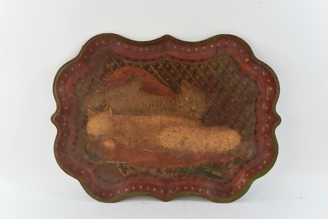 PAINTED TOLE TRAY (1 of 9)