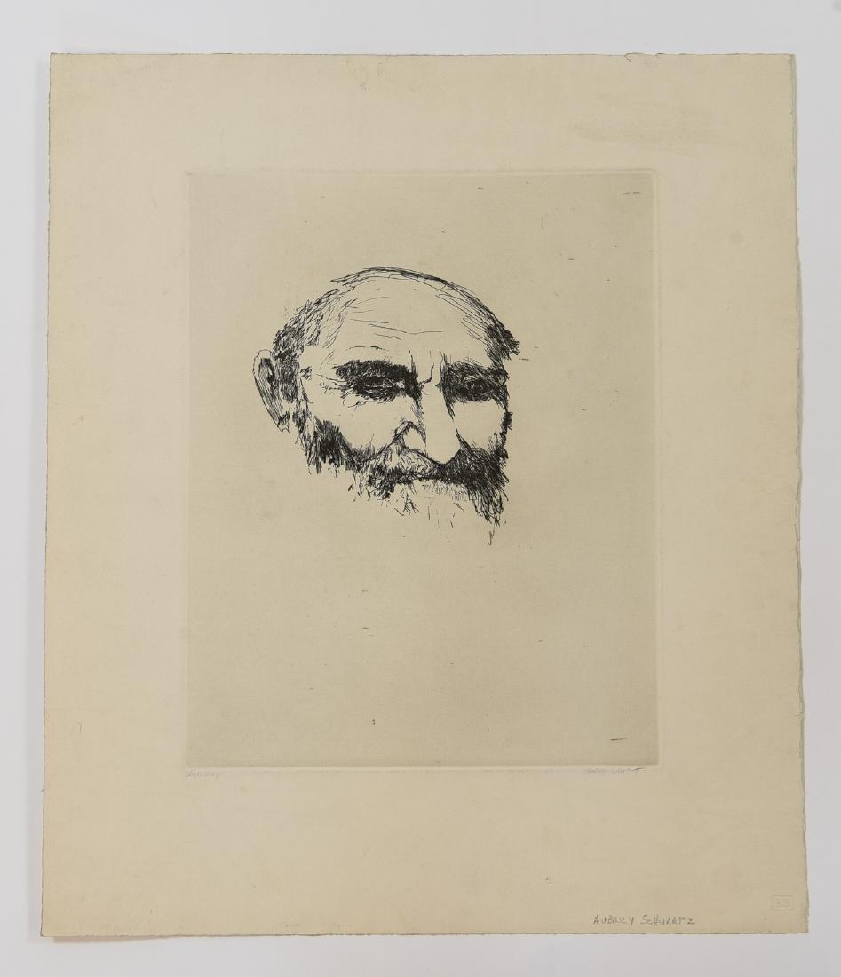 AUBREY SCHWARTZ (AMERICAN 1928 - ) ETCHING (1 of 10)