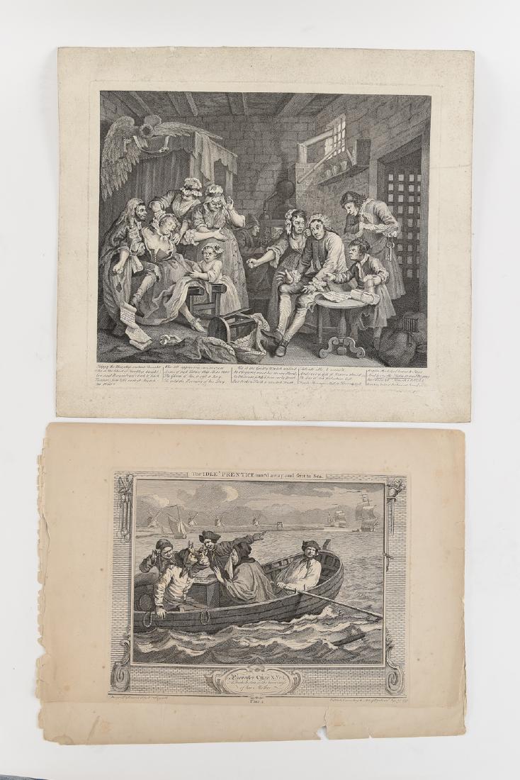 GROUPING OF WILLIAM HOGARTH ENGRAVINGS (3) (1 of 12)