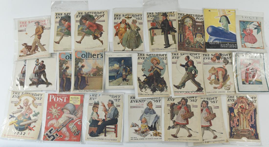 LARGE QTY OF ROCKWELL, LYENDECKER, PARRISH COVERS (1 of 10)