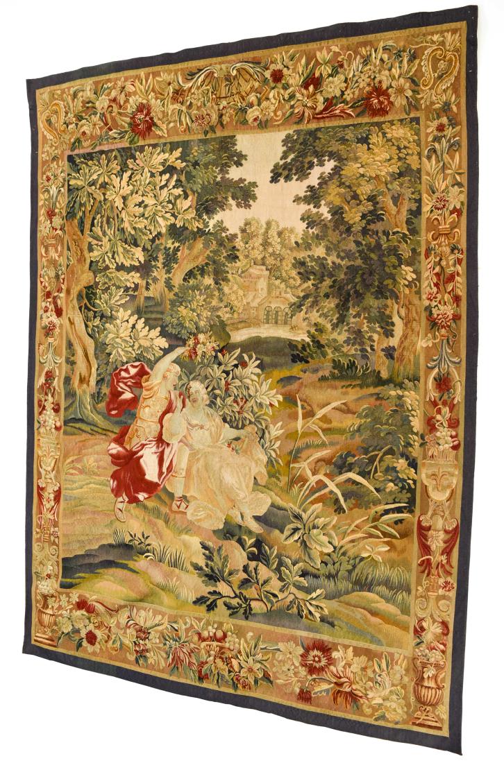FINELY HAND WOVEN AUBUSSON TAPESTRY (1 of 12)