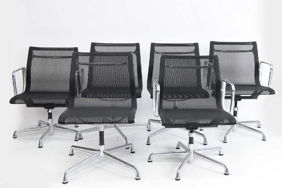 (6) EAMES ALUMINUM GROUP MANAGEMENT CHAIRS (1 of 10)