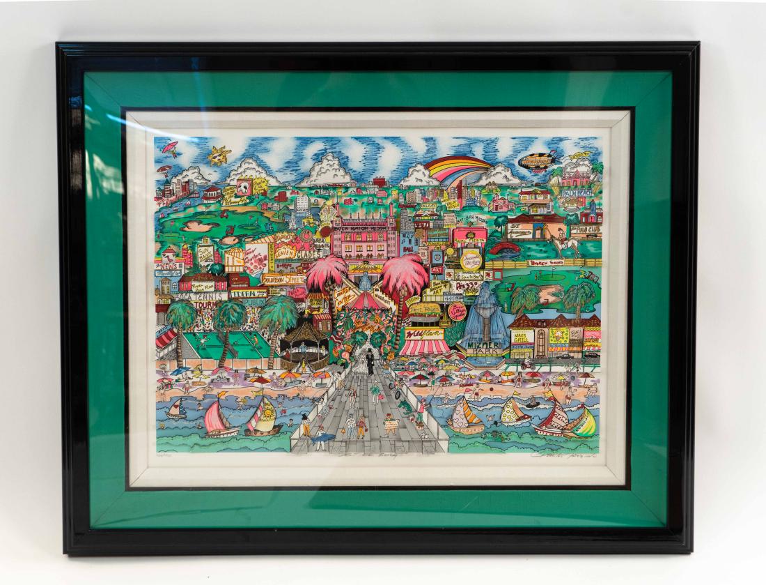 CHARLES FAZZINO SIGNED 3D SERIGRAPH (1 of 11)