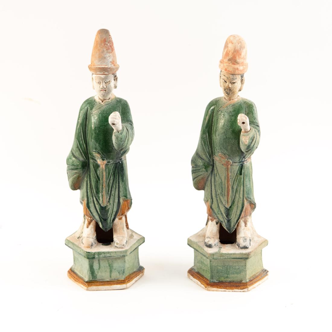 CHINESE CERAMIC ROOF TILE FIGURES (1 of 12)
