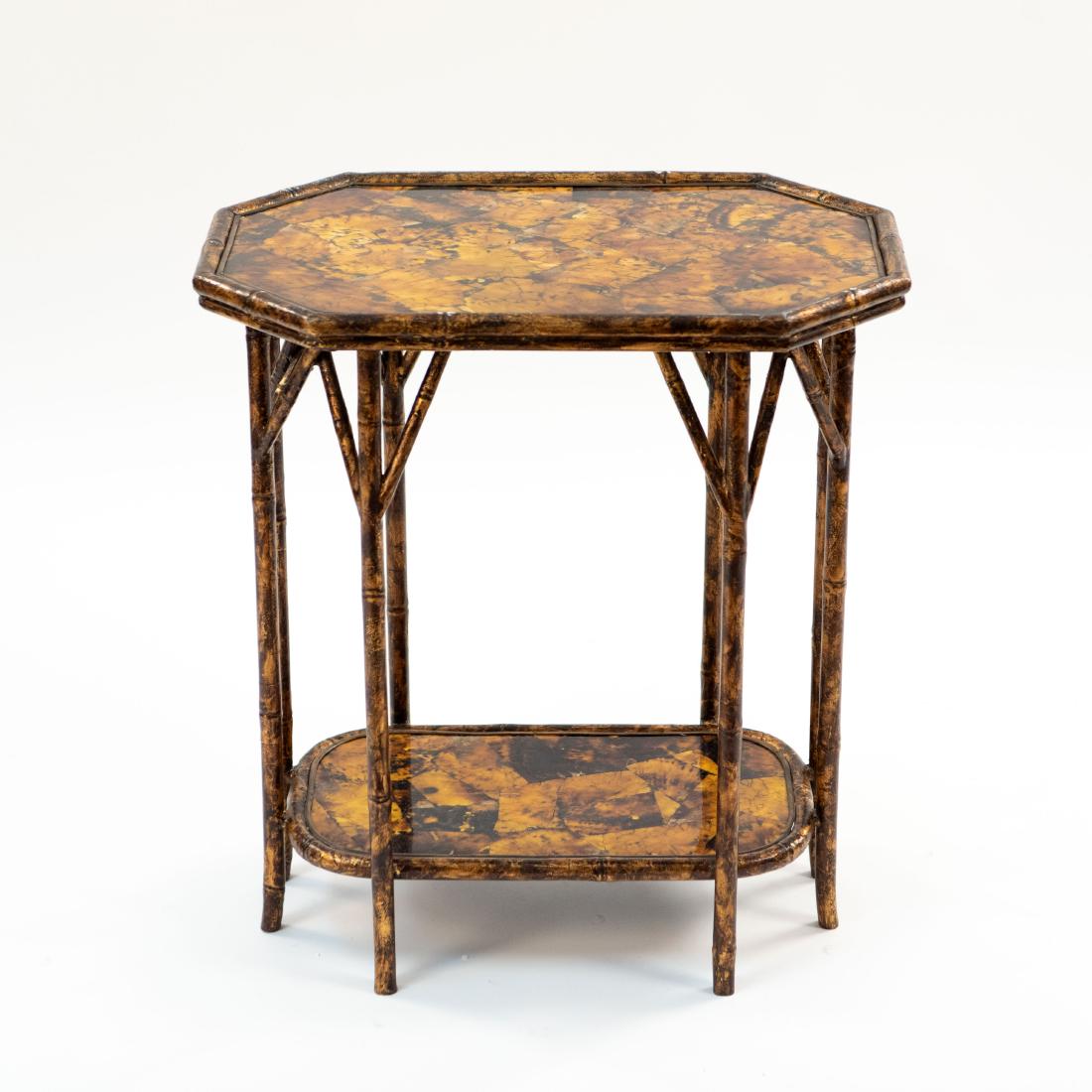 REGENCY STYLE FAUX PAINTED SIDE TABLE (1 of 14)