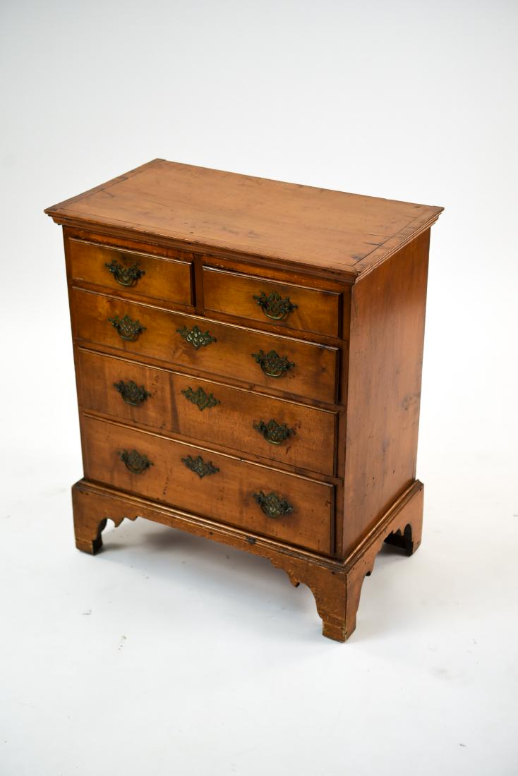 19TH C. TWO OVER THREE CHEST OF DRAWERS (1 of 17)