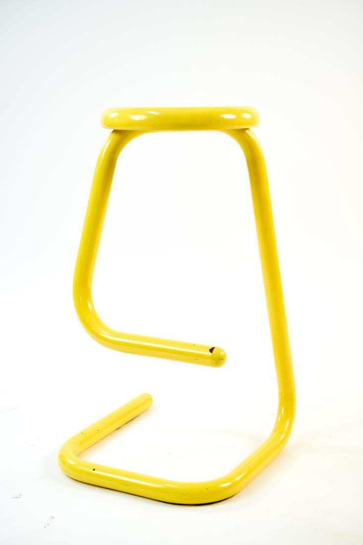 KINETICS YELLOW METAL STOOL (1 of 9)