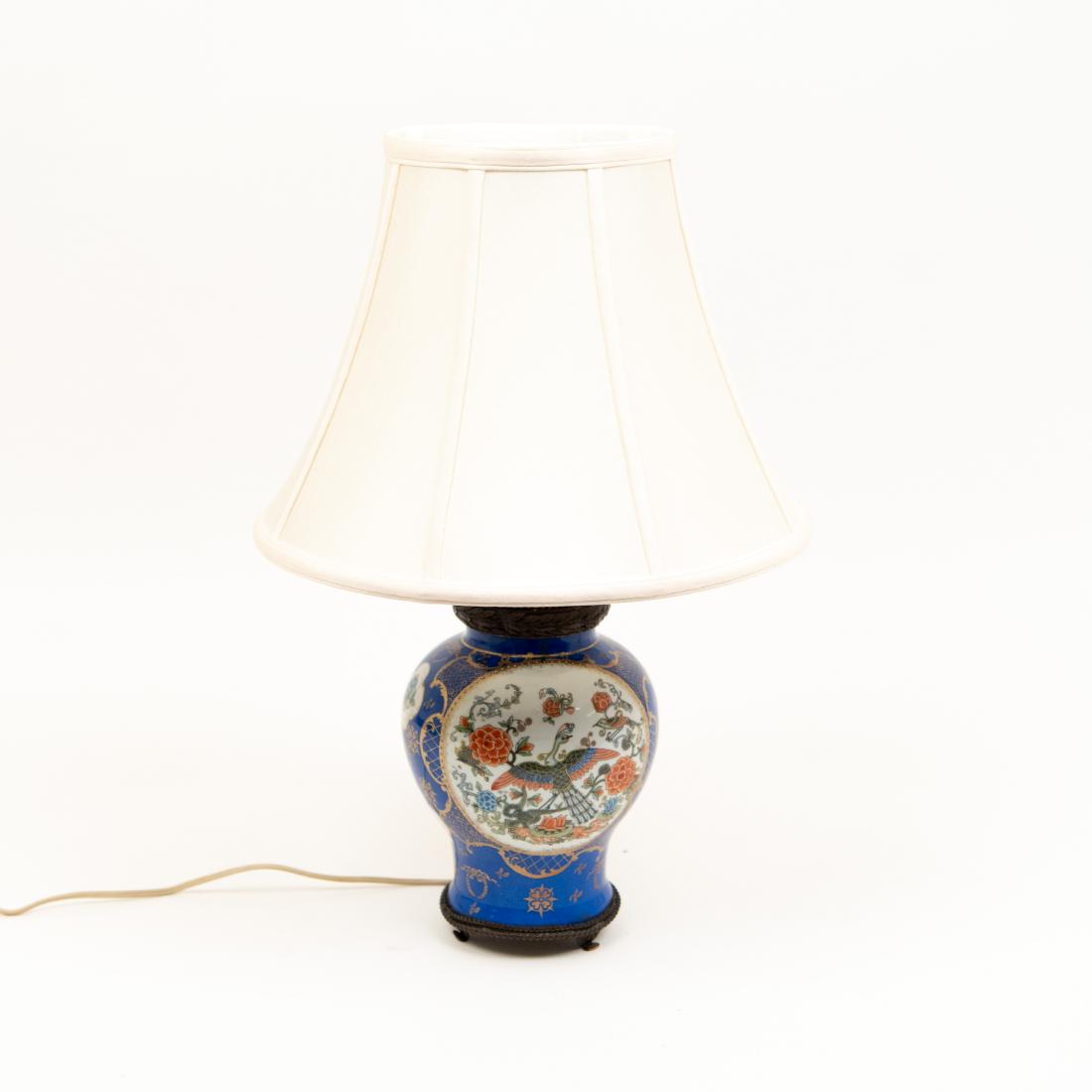 FRENCH PORCELAIN LAMP (1 of 12)
