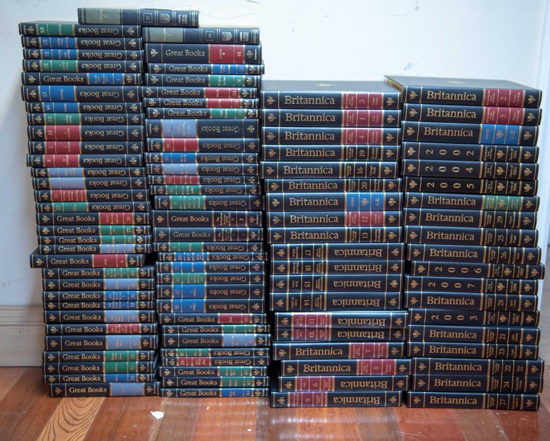 GROUPING OF BOOKS INCL. ENCYCLOPEDIA BRITANNICA (1 of 14)