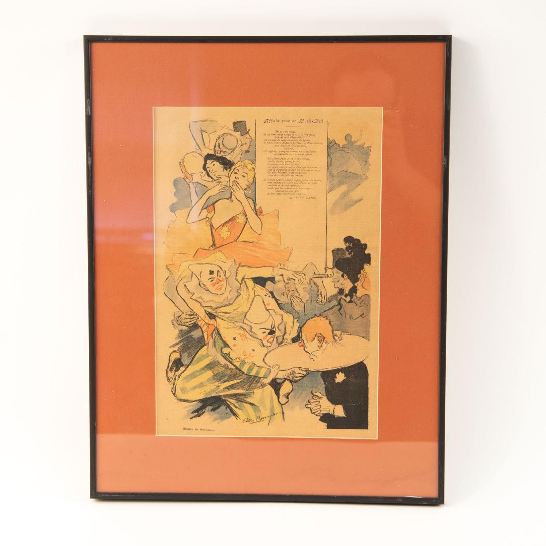 BELLE EPOQUE JOURNAL LITHOGRAPH OF POSTER DESIGN (1 of 11)