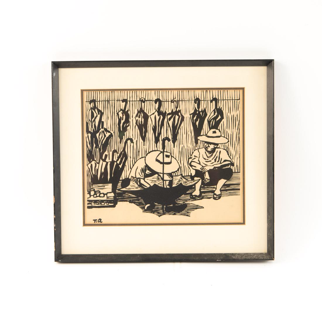 MODERN WOODCUT PRINT (1 of 8)