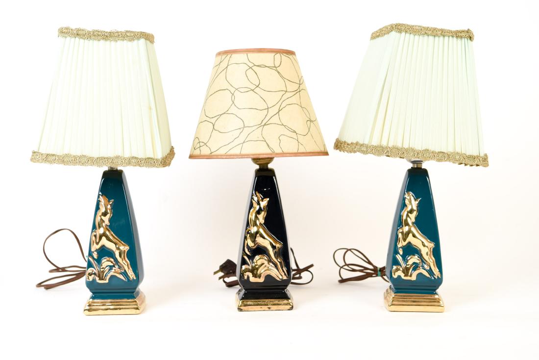 GROUPING OF ART DECO LAMPS (1 of 8)