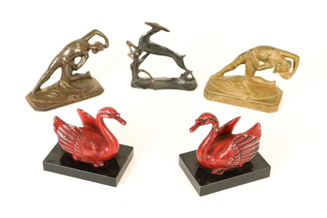 GROUPING OF ART DECO BOOKENDS ETC (1 of 7)