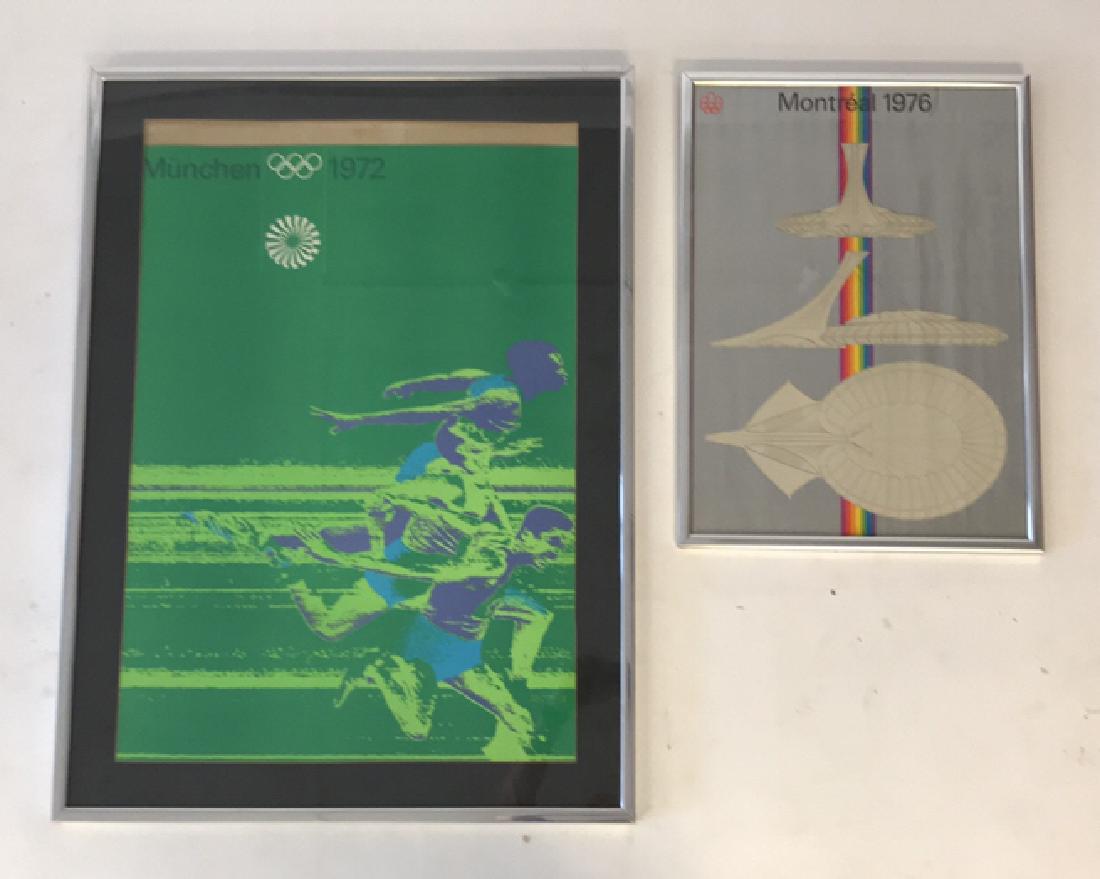 (2) 1970'S OLYMPIC POSTERS (1 of 10)