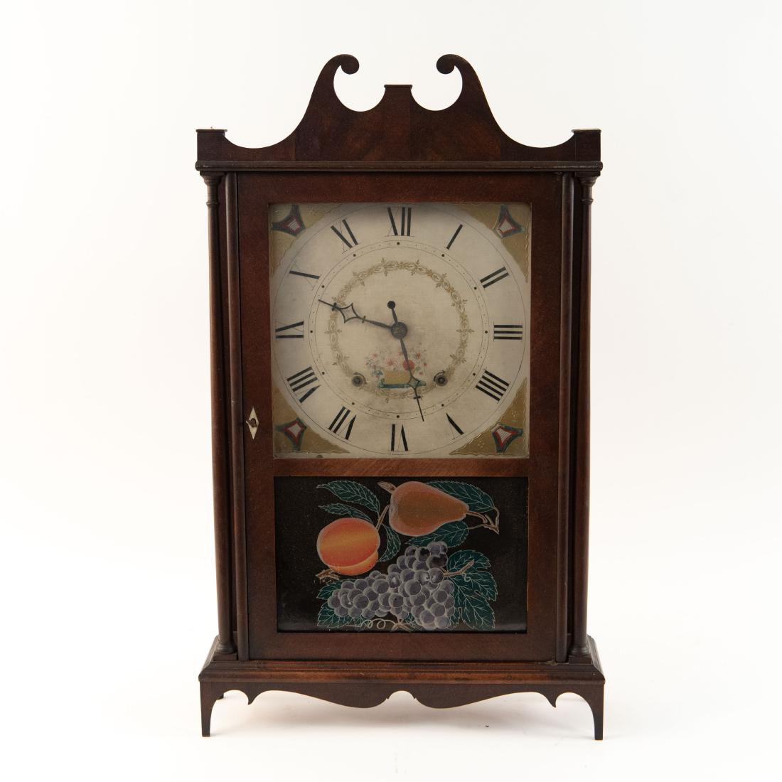 SETH THOMAS FEDERAL PILLAR & SCROLL CLOCK (1 of 13)