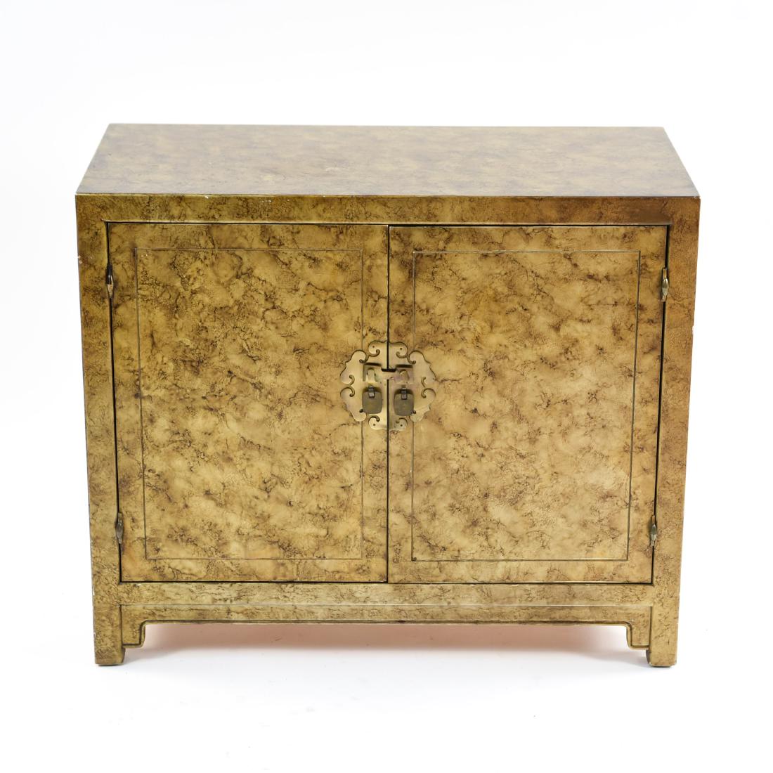 HENREDON OIL DROP CHINOISERIE STYLE CABINET (1 of 16)