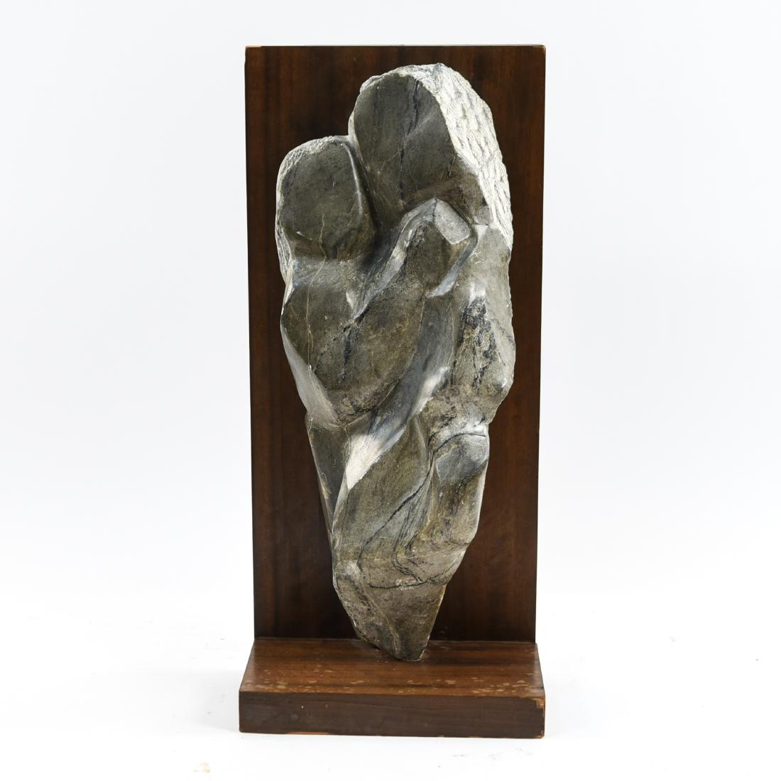 ABSTRACT CARVED STONE SCULPTURE (1 of 13)