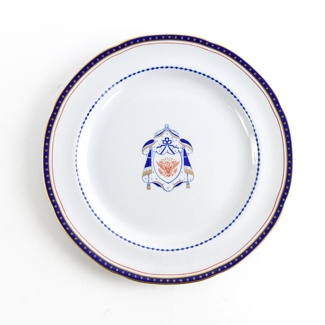 PRESIDENTIAL SEAL SPODE PORCELAIN PLATE (1 of 8)