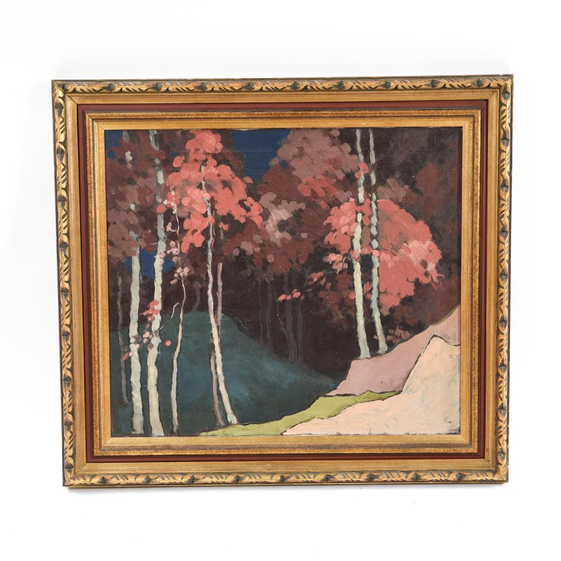 O/C EARLY 20TH CENTURY POST IMPRESSIONIST (1 of 9)