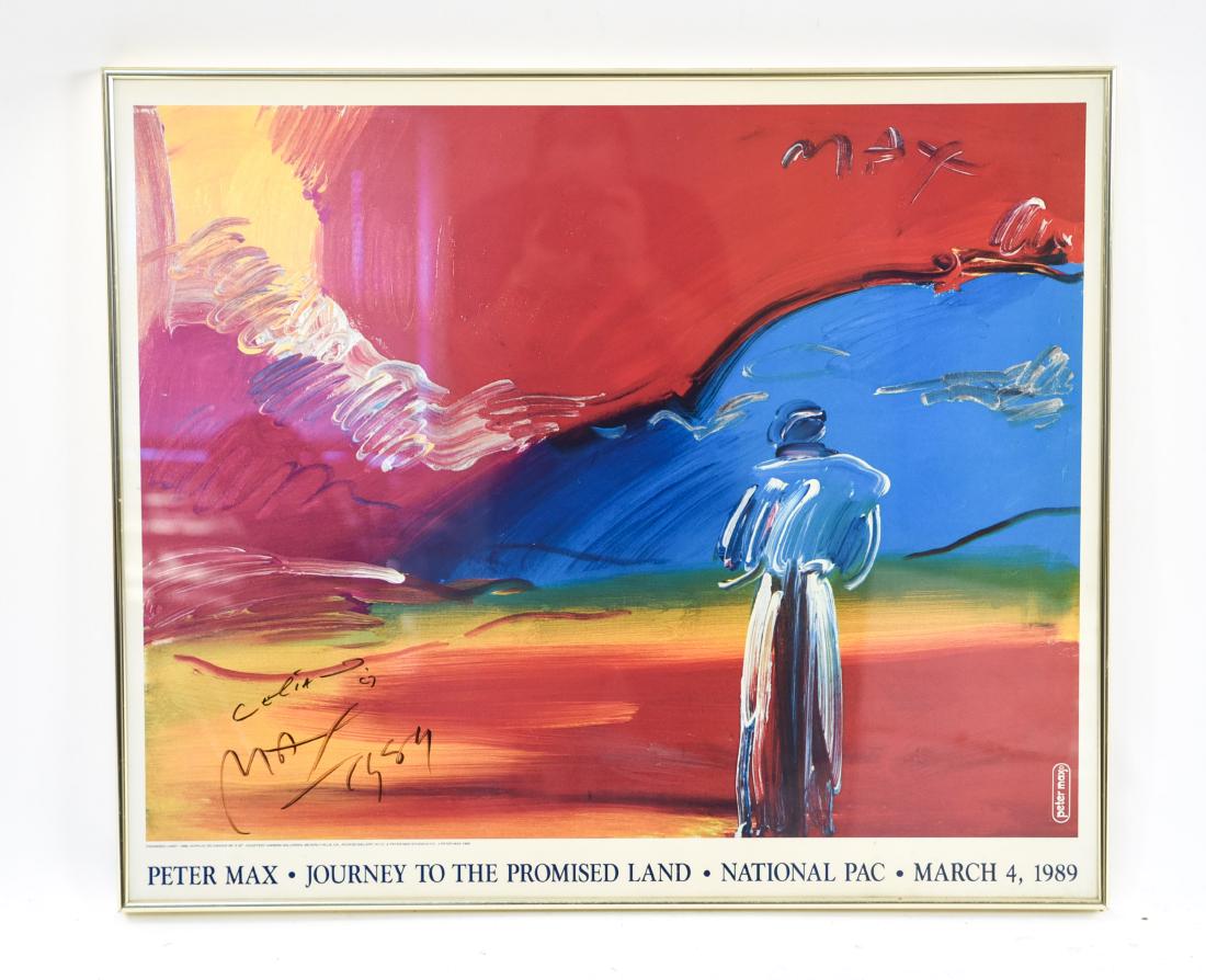 PETER MAX 1989 SIGNED POSTER (1 of 14)