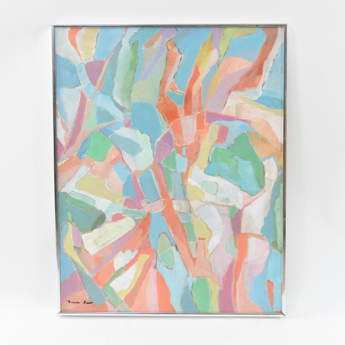 MARION GREEN ABSTRACT OIL ON CANVAS (1 of 11)